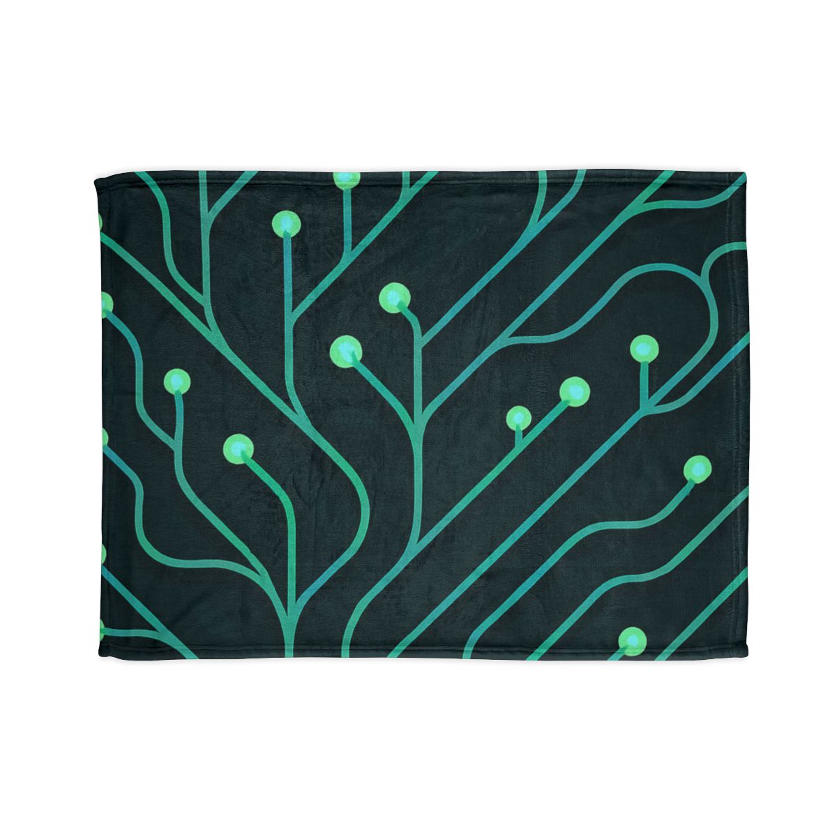Vine Circuit Lattice trendy patterned blankets