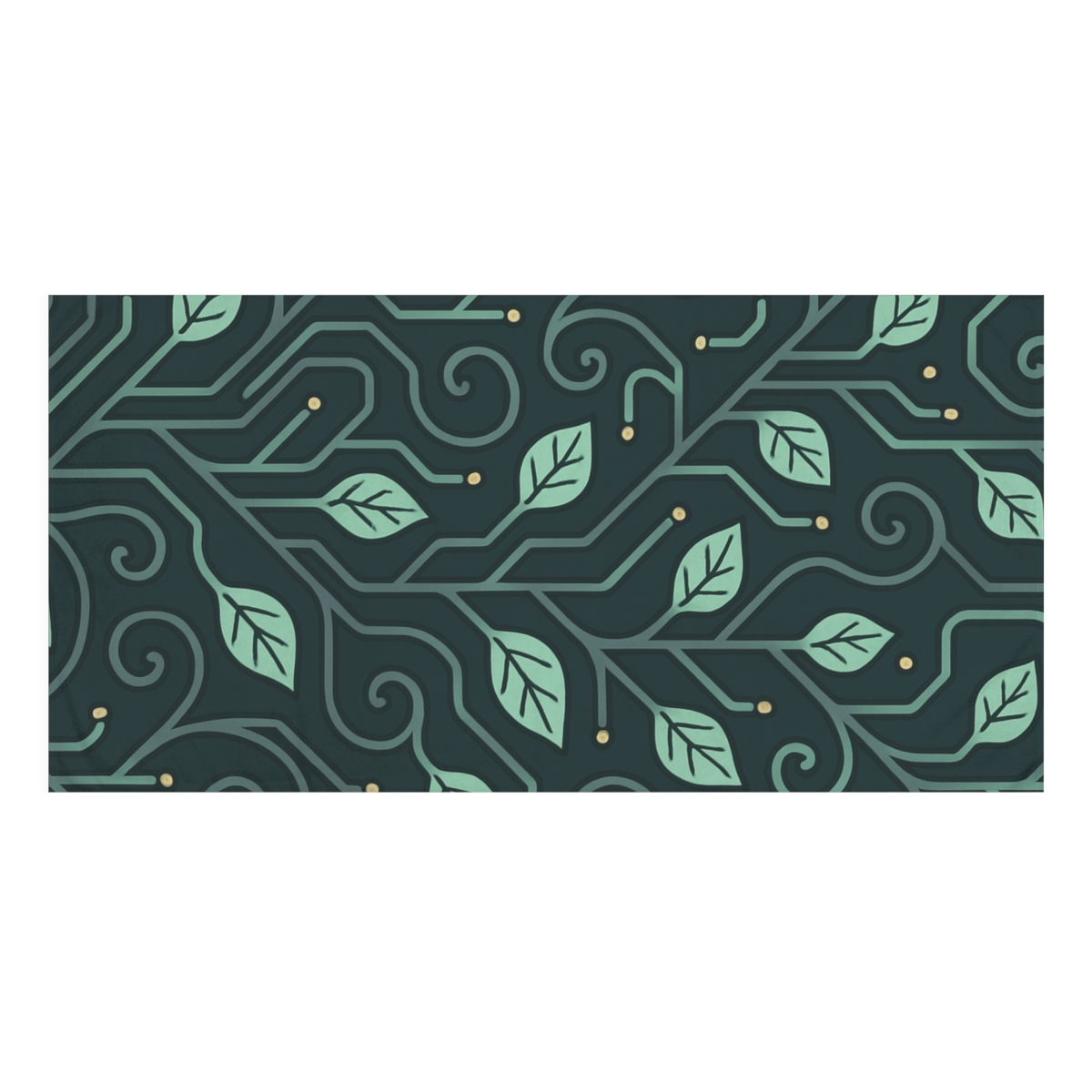 Vine Circuit Lattice stylish beach towels