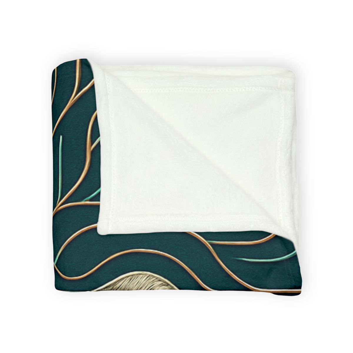 Vine Circuit Lattice custom blankets