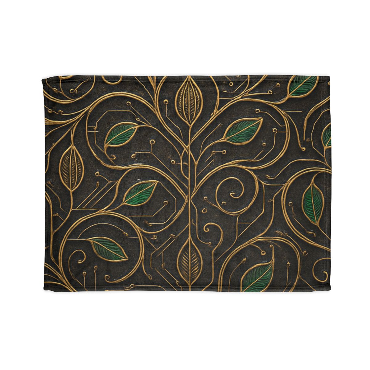 Vine Circuit Lattice trendy patterned blankets