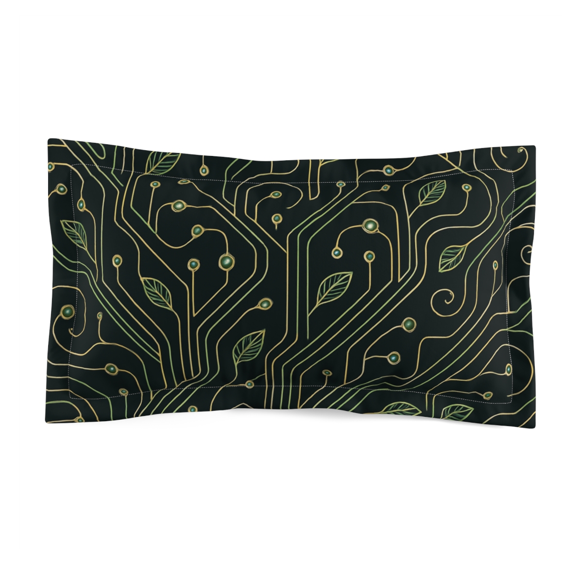 Vine Circuit Lattice unique shape pillows
