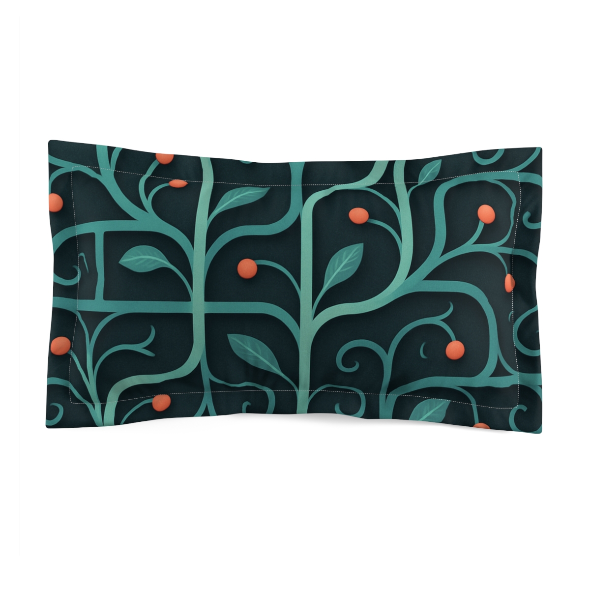 Vine Circuit Lattice trendy accent pillows