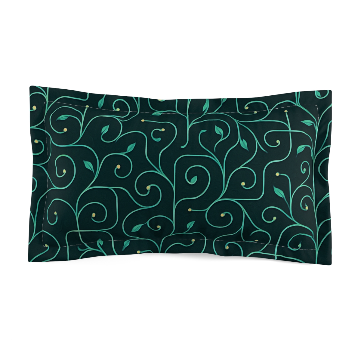 Vine Circuit Lattice stylish throw pillows