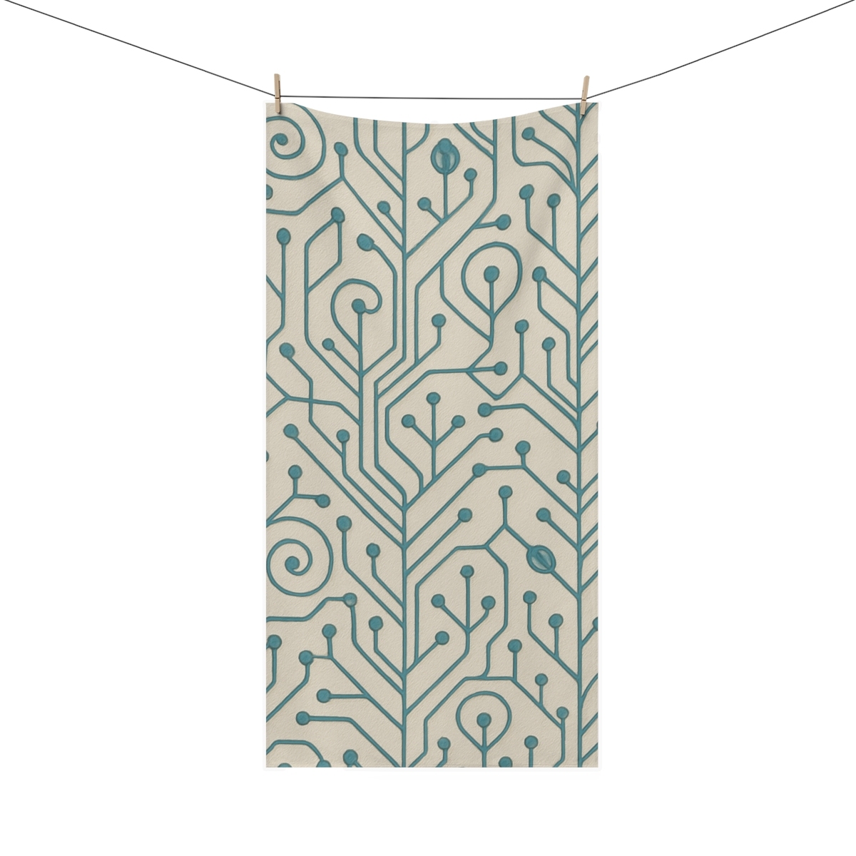 Vine Circuit Lattice unique gift towels