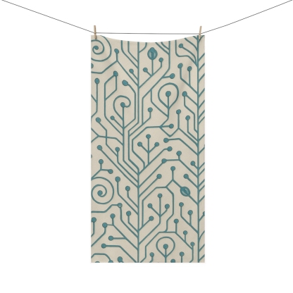 Vine Circuit Lattice unique gift towels