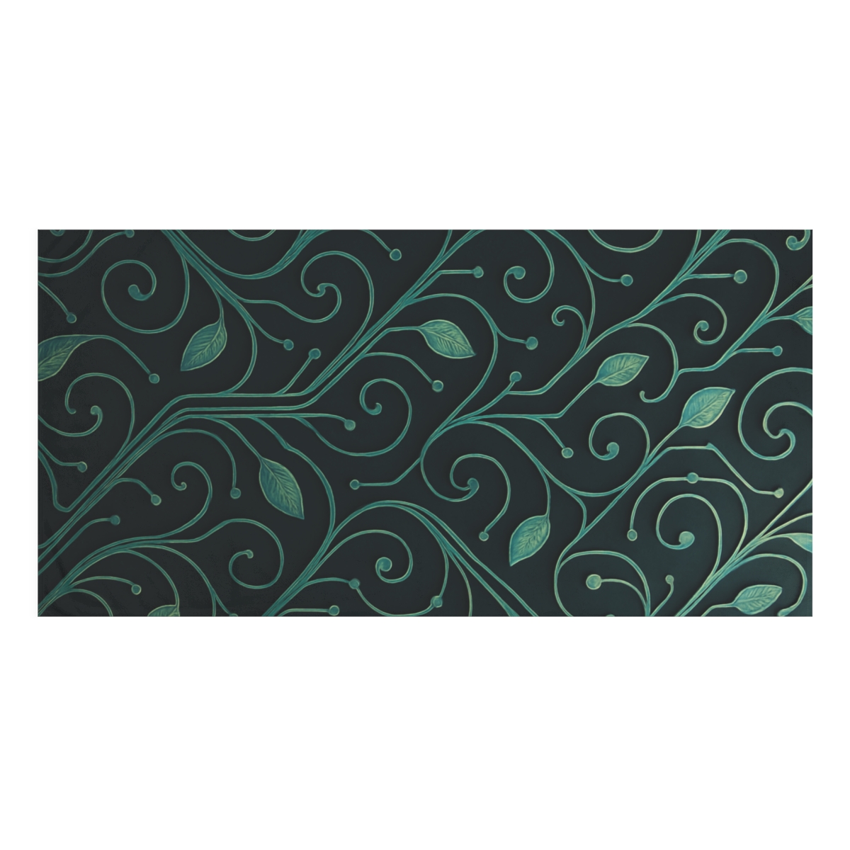 Vine Circuit Lattice soft cotton towels