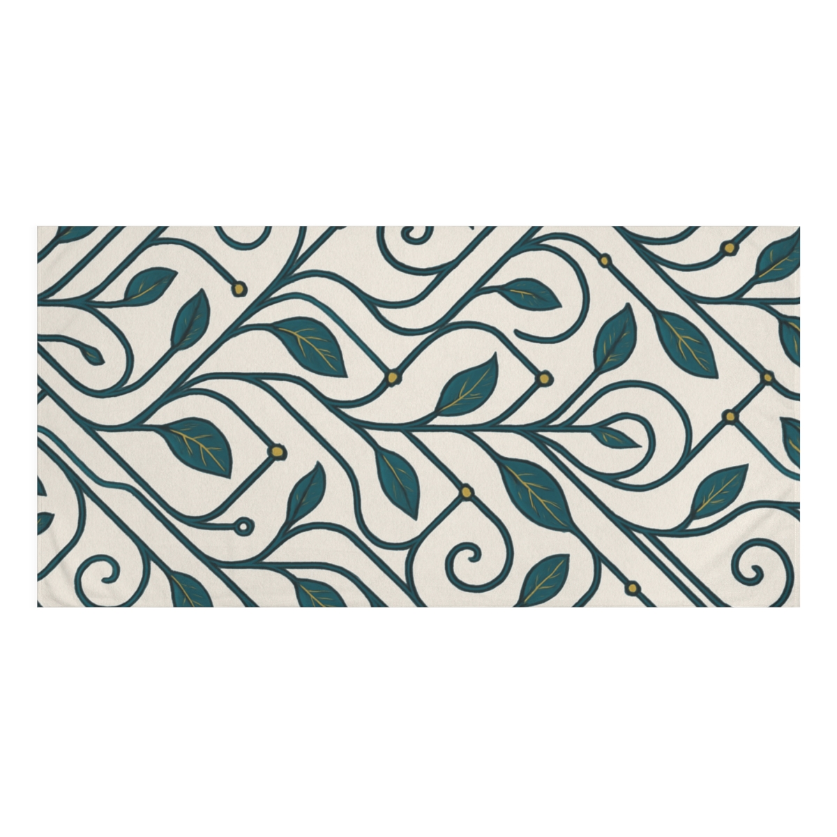 Vine Circuit Lattice comfortable face towels