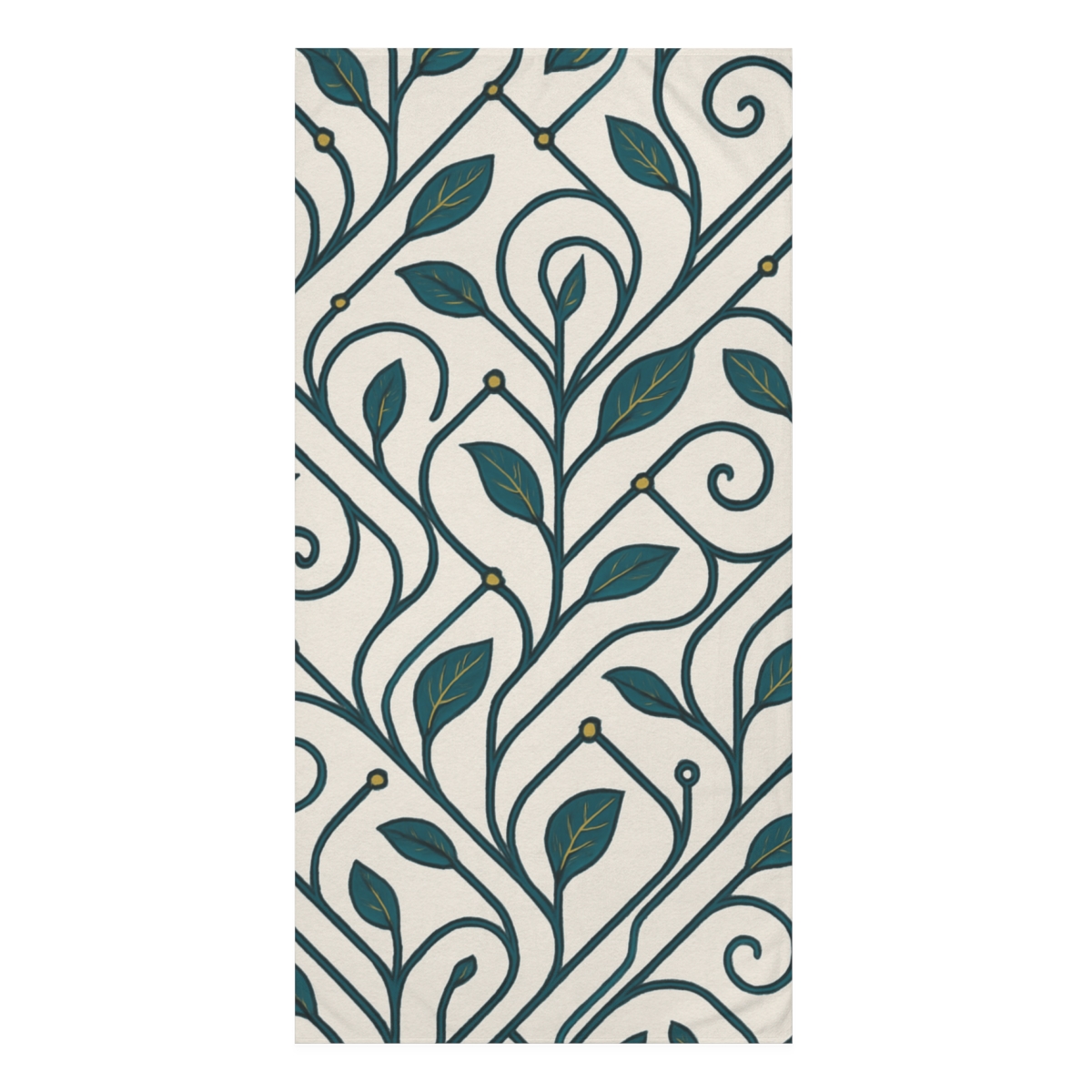 Vine Circuit Lattice comfortable face towels