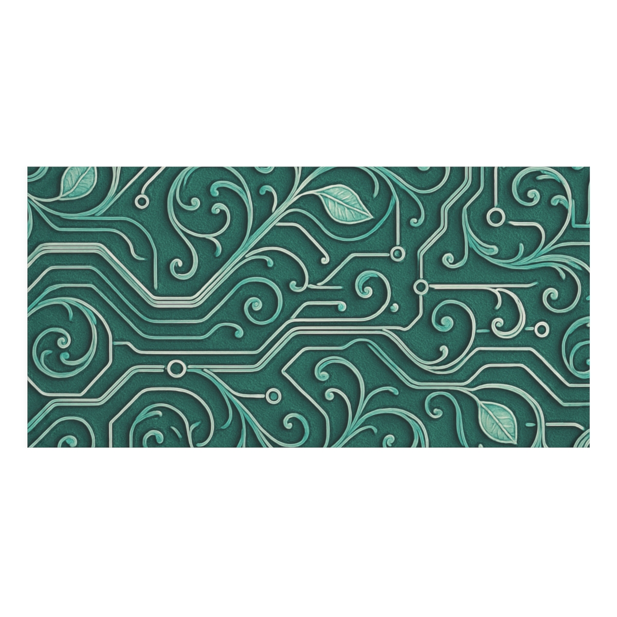 Vine Circuit Lattice soft cotton towels