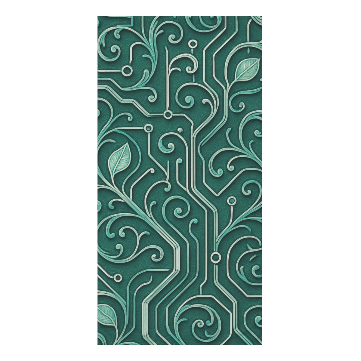 Vine Circuit Lattice soft cotton towels