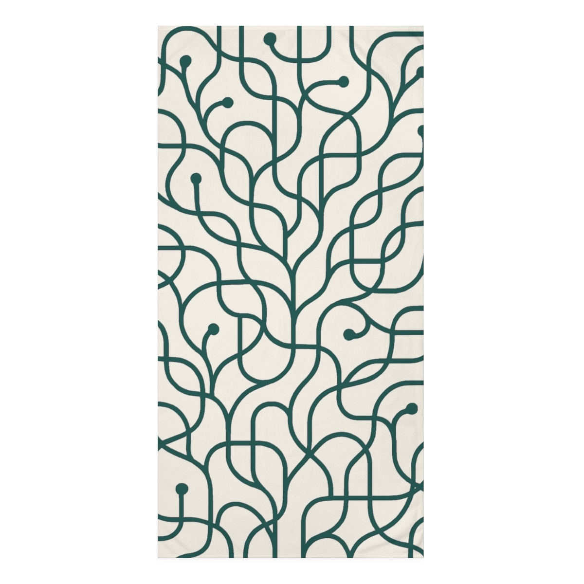 Vine Circuit Web stylish beach towels