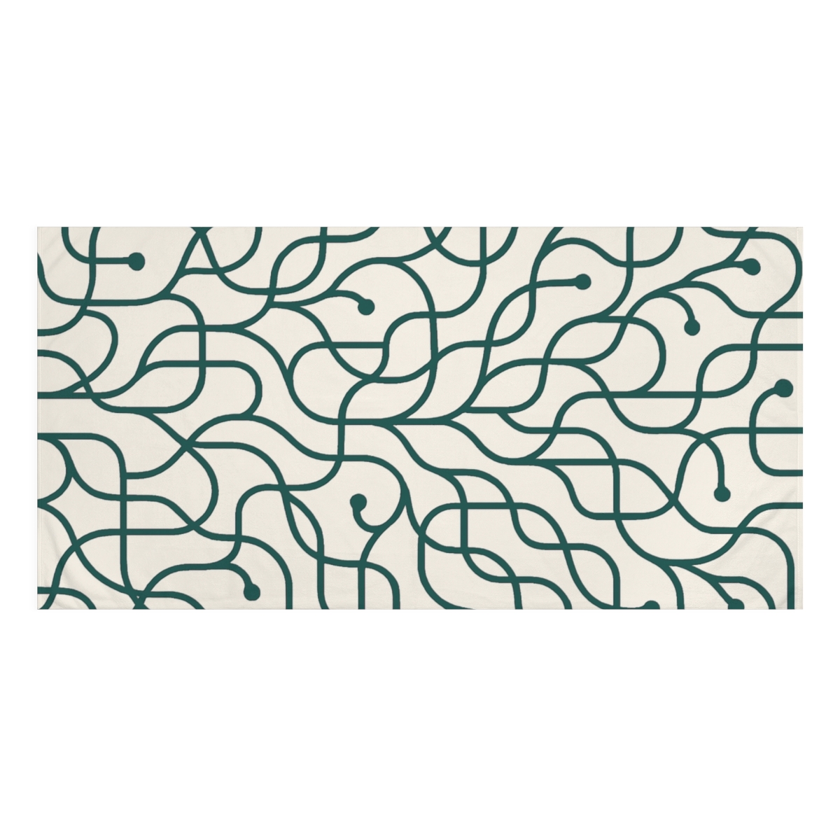 Vine Circuit Web stylish beach towels