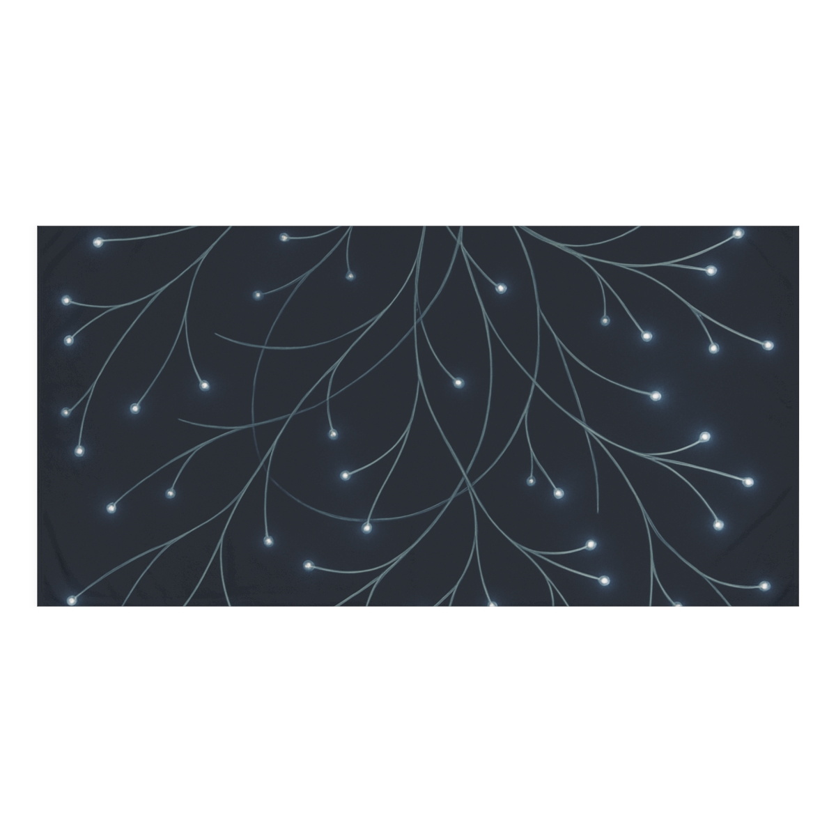 Vine Constellation Lattice comfortable face towels