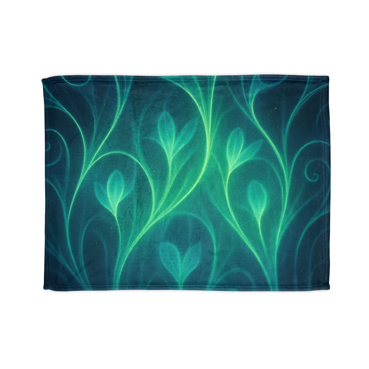 Vine Curl Aurora Lattice soft fleece blankets