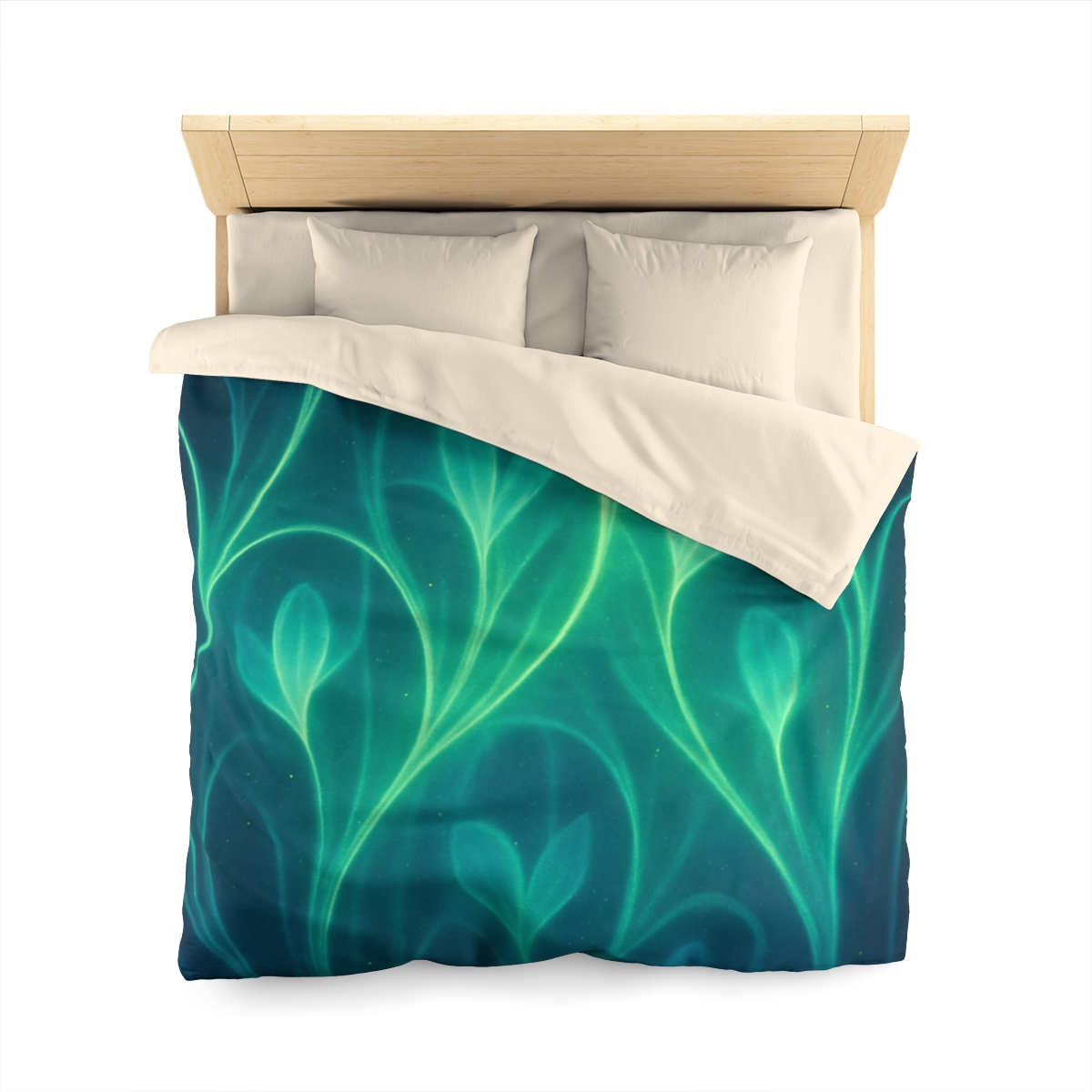 Vine Curl Aurora Lattice designer printed duvets