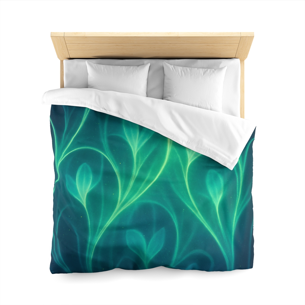 Vine Curl Aurora Lattice designer printed duvets