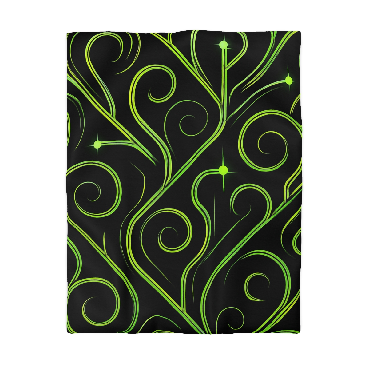 Vine Curl Circuitry soft comforter duvets