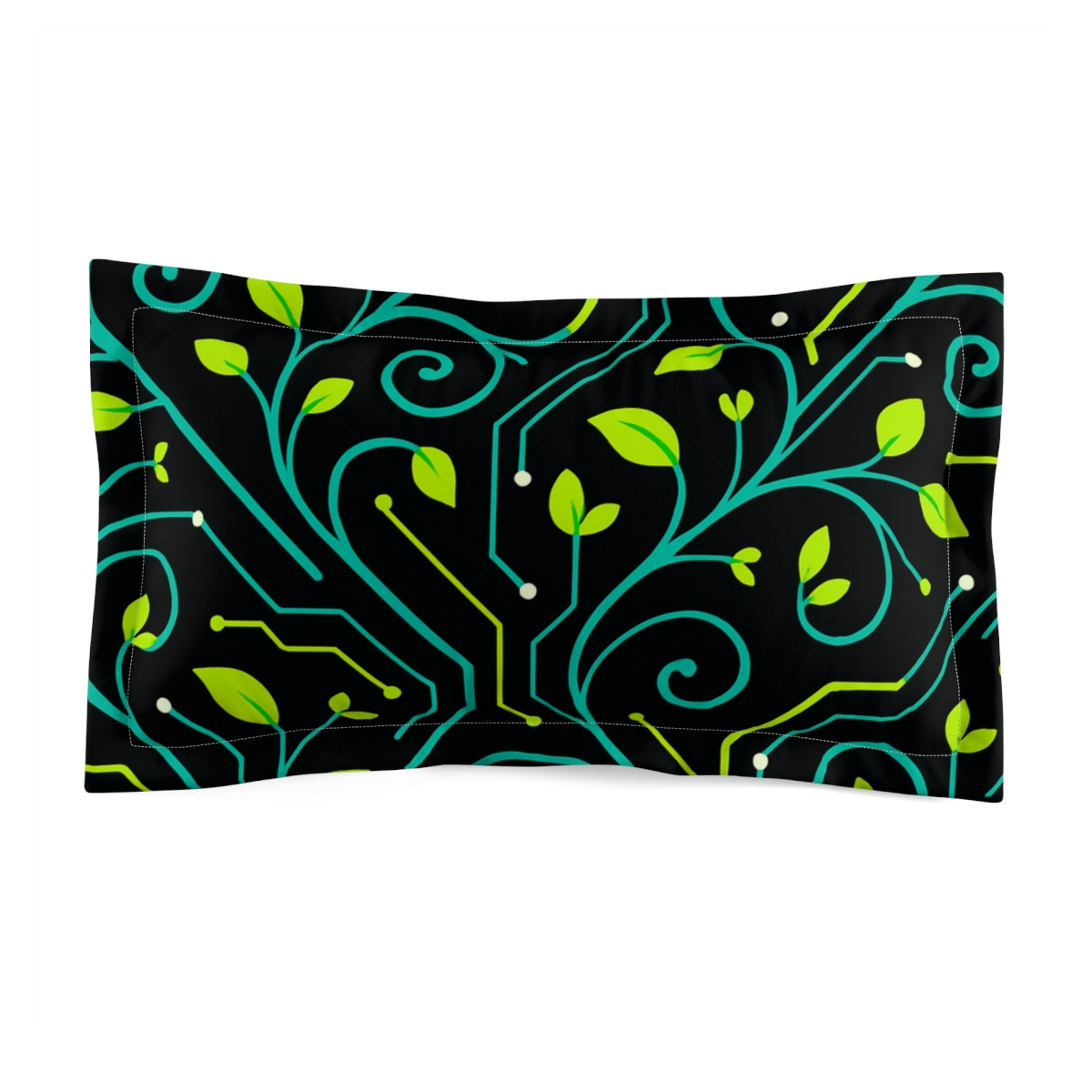 Vine Curl Circuitry unique shape pillows