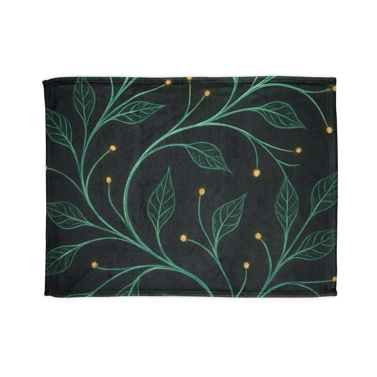 Vine Curl Circuitry personalized cozy blankets