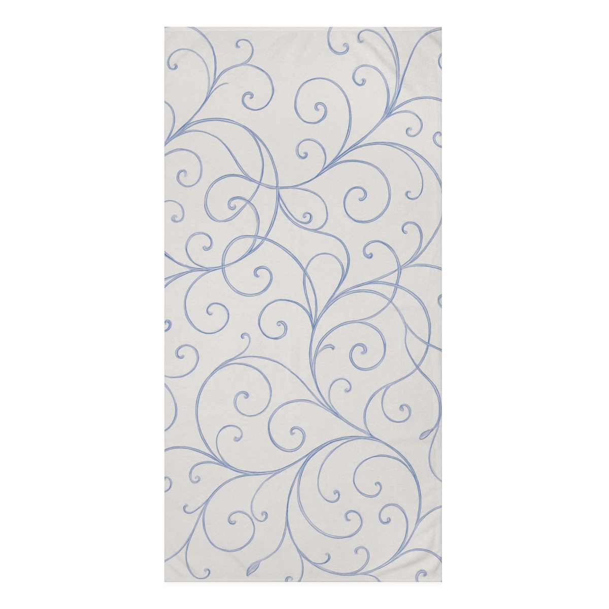 Vine Curl Filigree Drift stylish beach towels