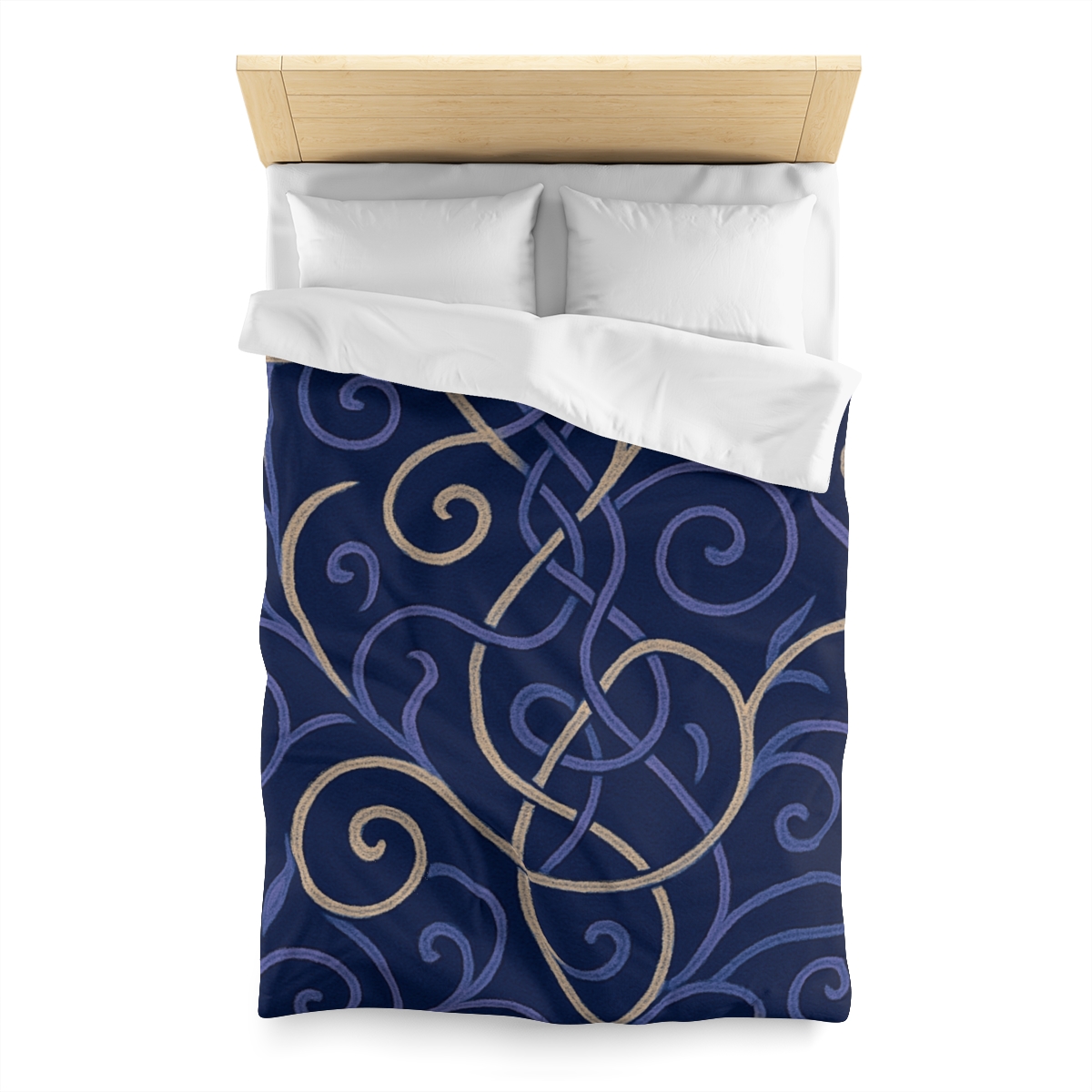 Vine Curl Interlace unique patterned duvets