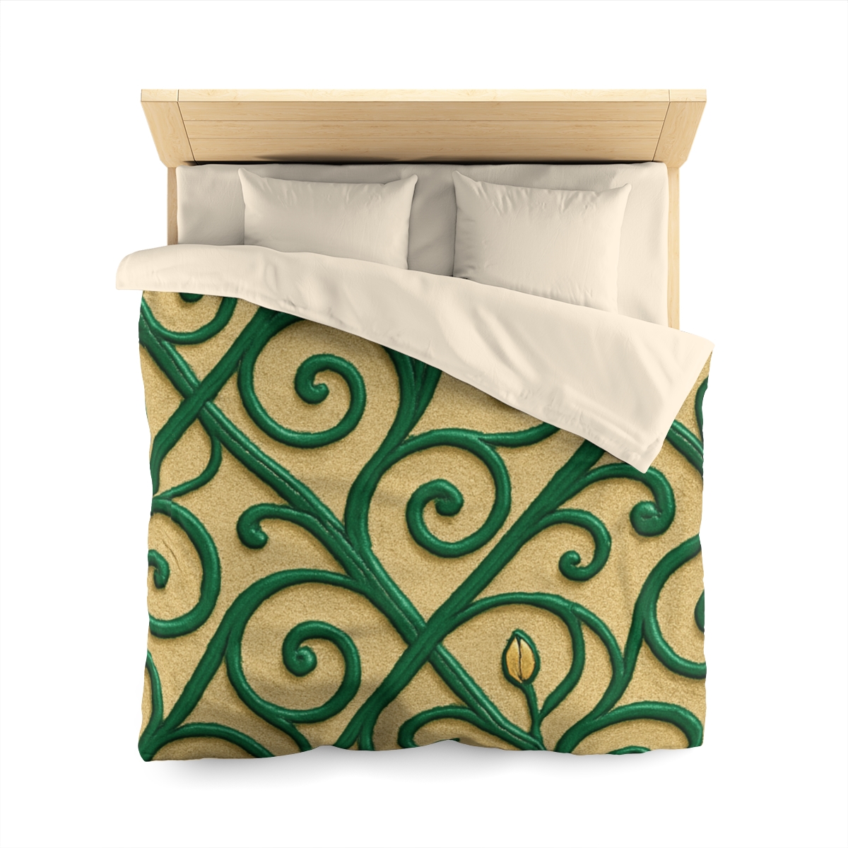 Vine Curl Lattice designer printed duvets