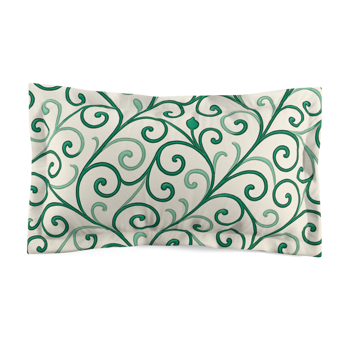 Vine Curl Lattice Drift soft plush pillows