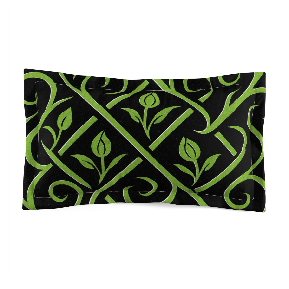 Vine Curl Lightning Lattice personalized decorative pillows
