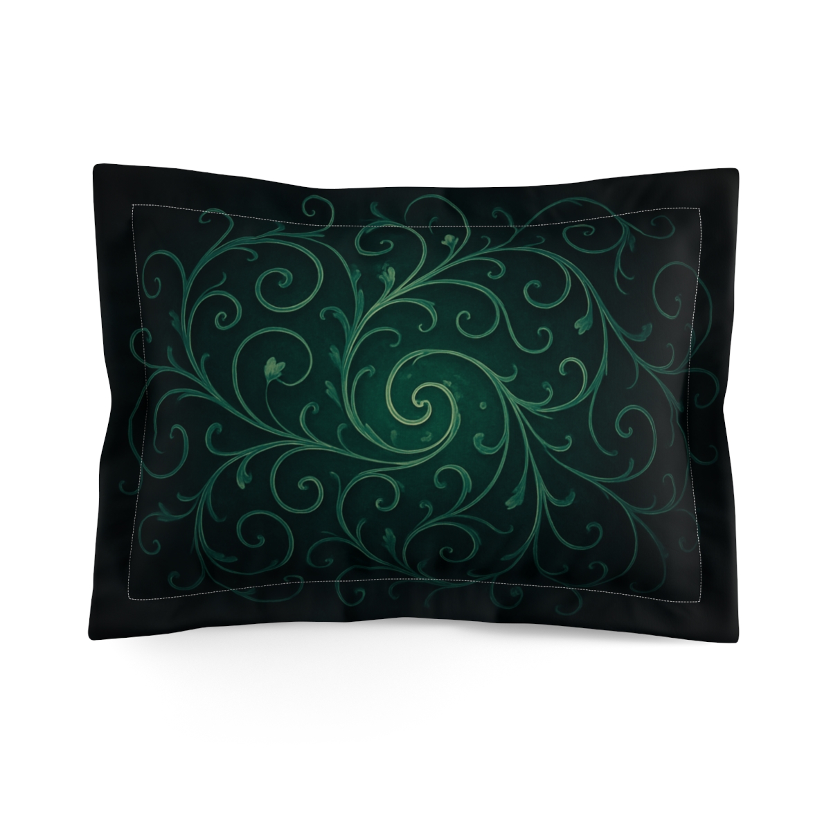 Vine Curl Nebula Filigree unique shape pillows