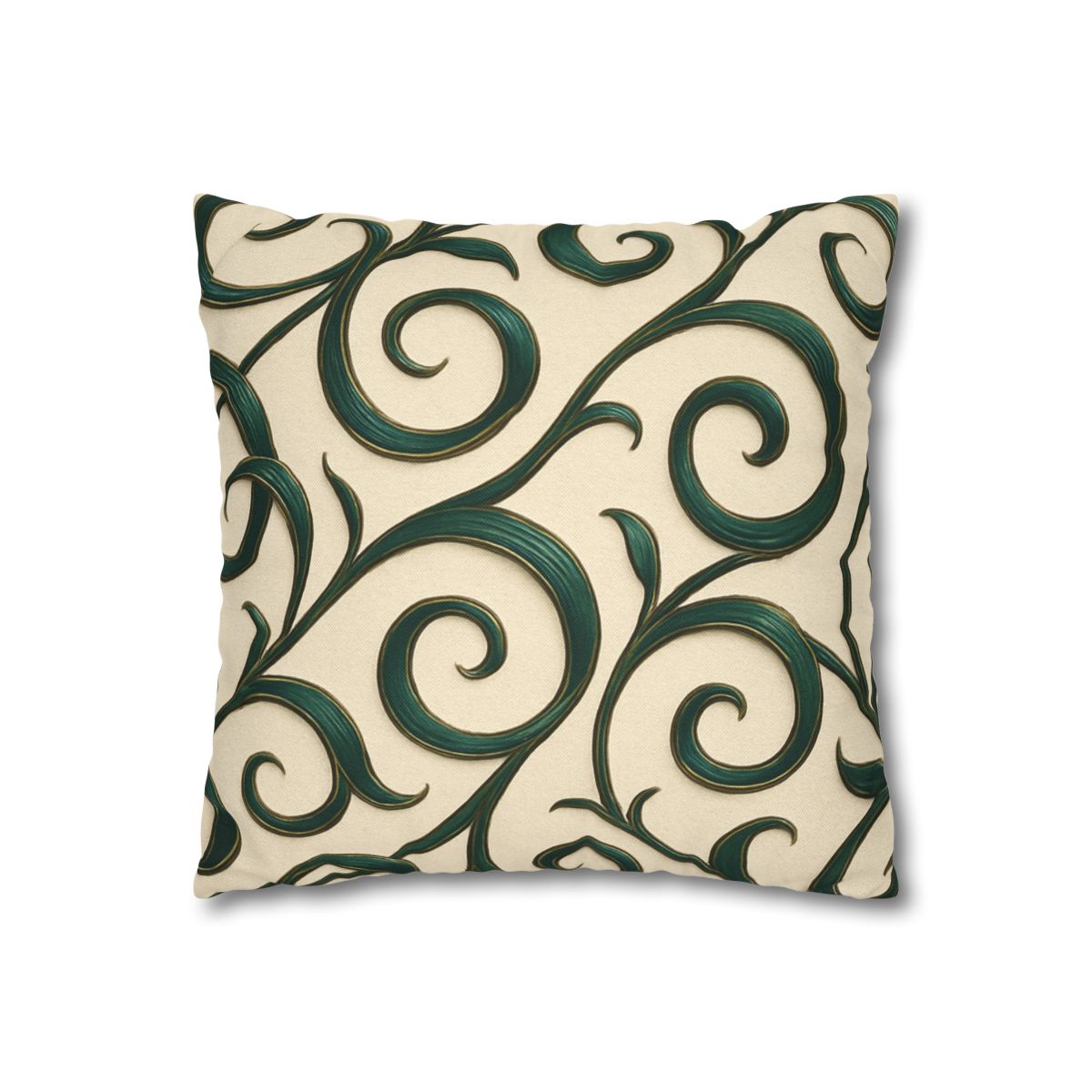 Vine Curl Ribbon Matrix stylish decorative pillowcases