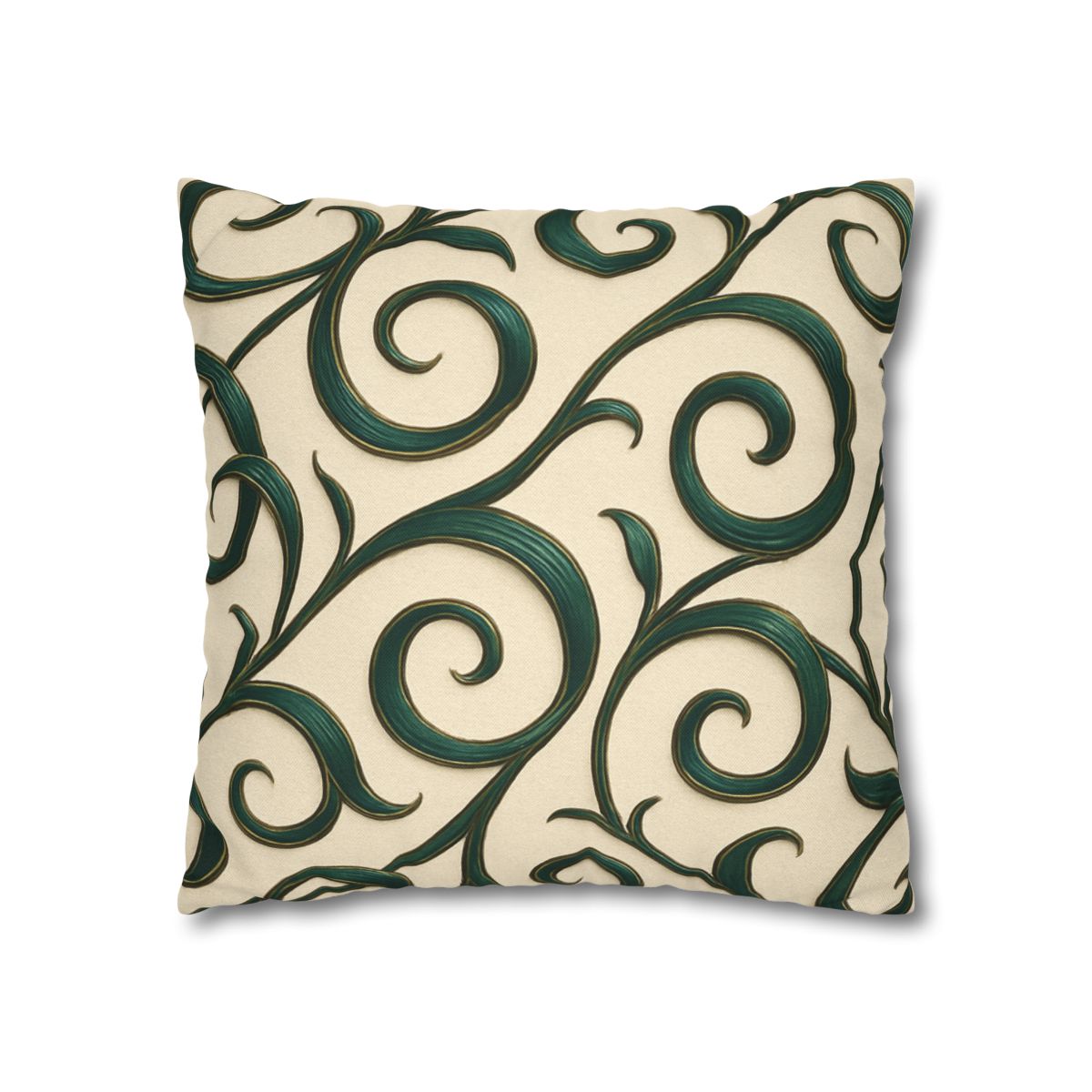Vine Curl Ribbon Matrix stylish decorative pillowcases