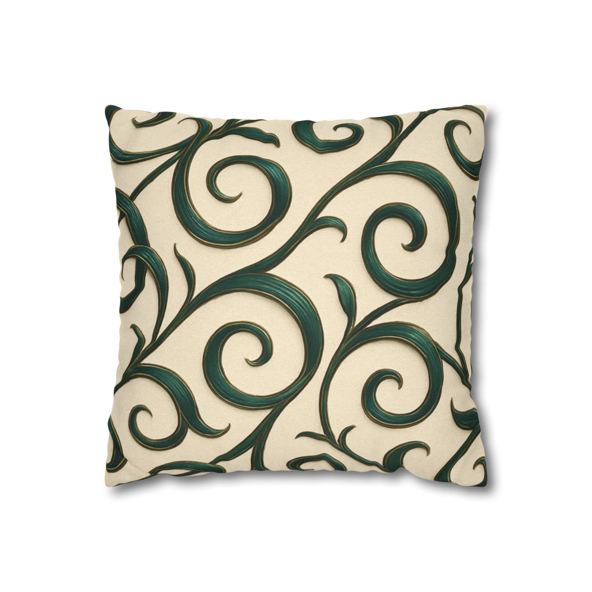 Vine Curl Ribbon Matrix stylish decorative pillowcases