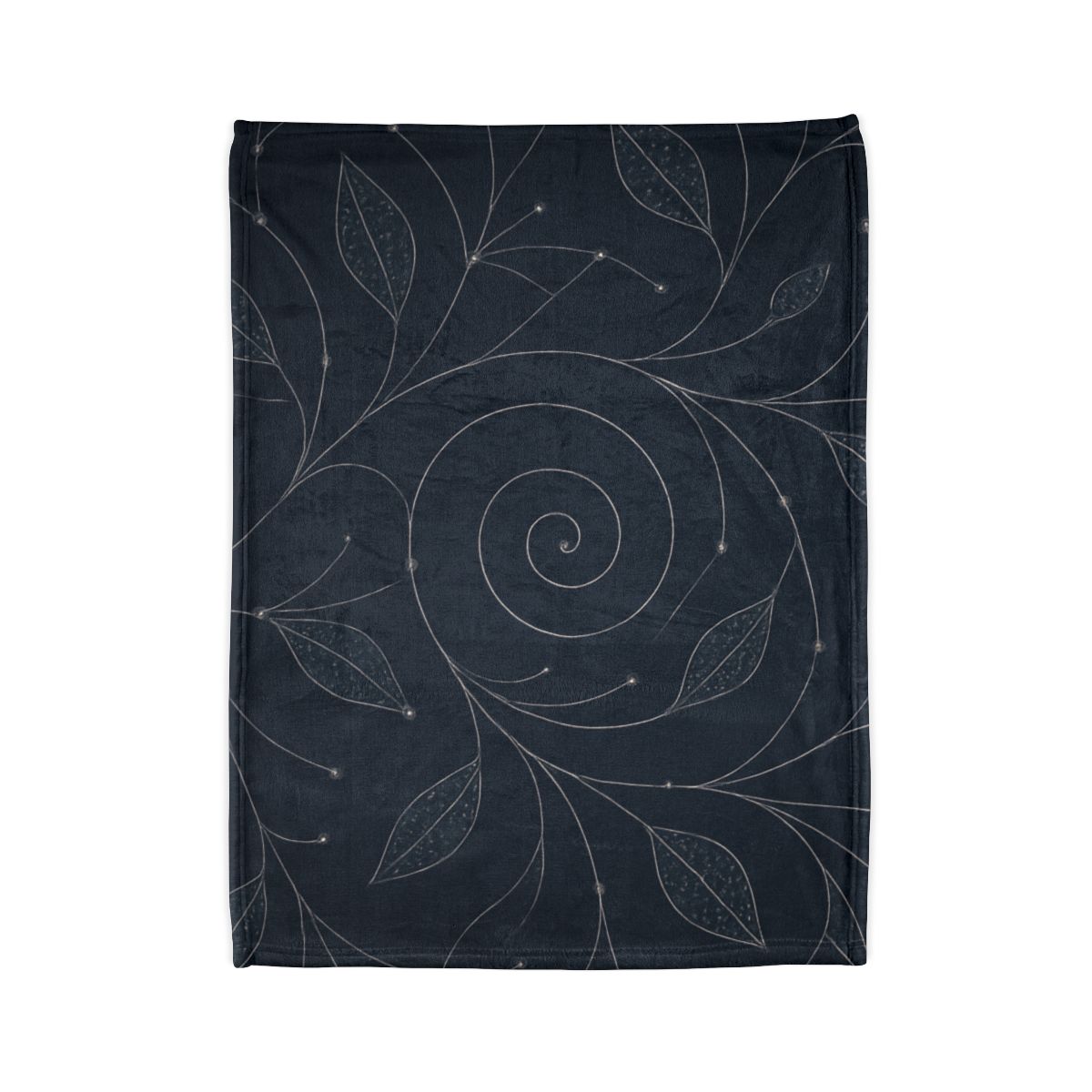 Vine Curl Star Chart personalized cozy blankets