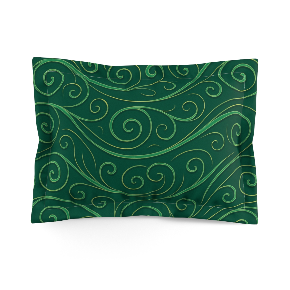 Vine Curl Wave Lattice stylish throw pillows