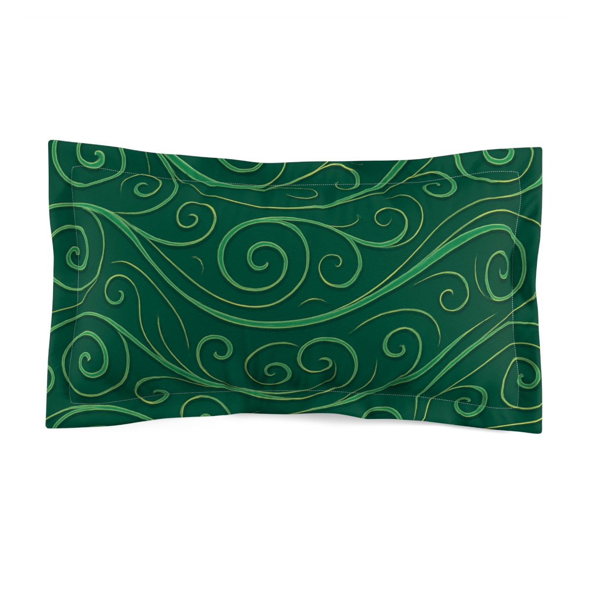 Vine Curl Wave Lattice stylish throw pillows