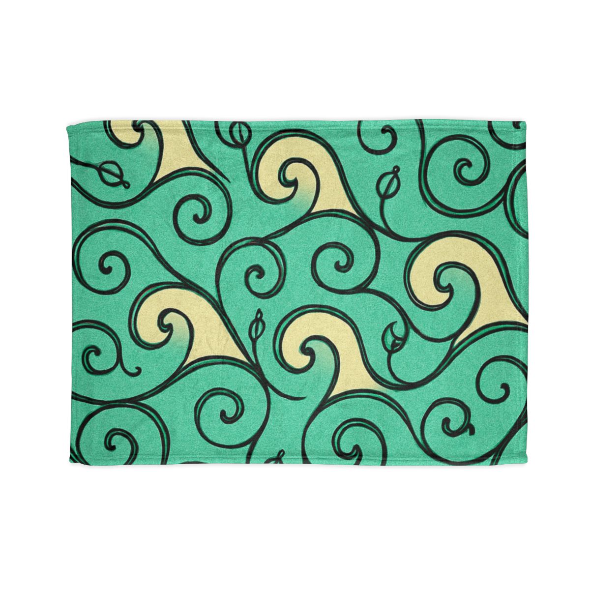 Vine Curl Wave Matrix warm winter blankets