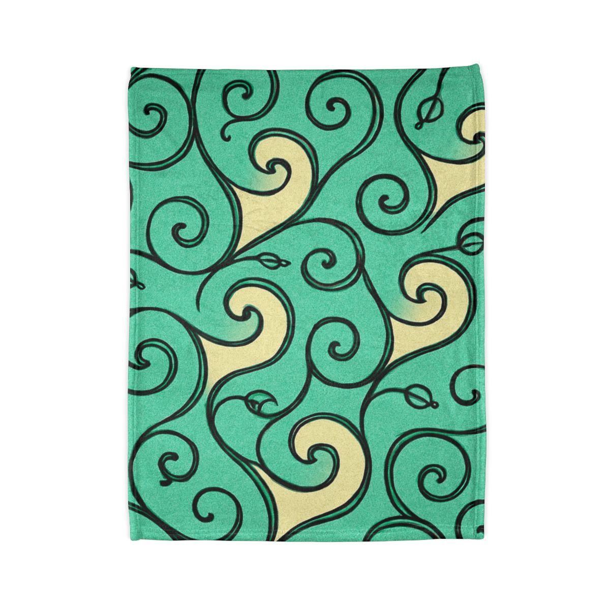 Vine Curl Wave Matrix warm winter blankets