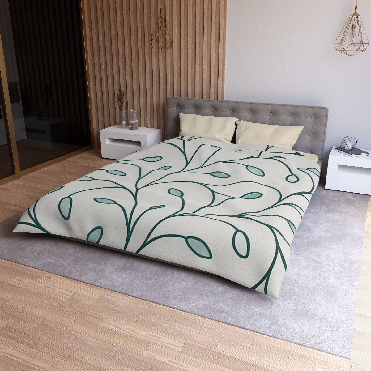 Vine Filament Network stylish duvet covers