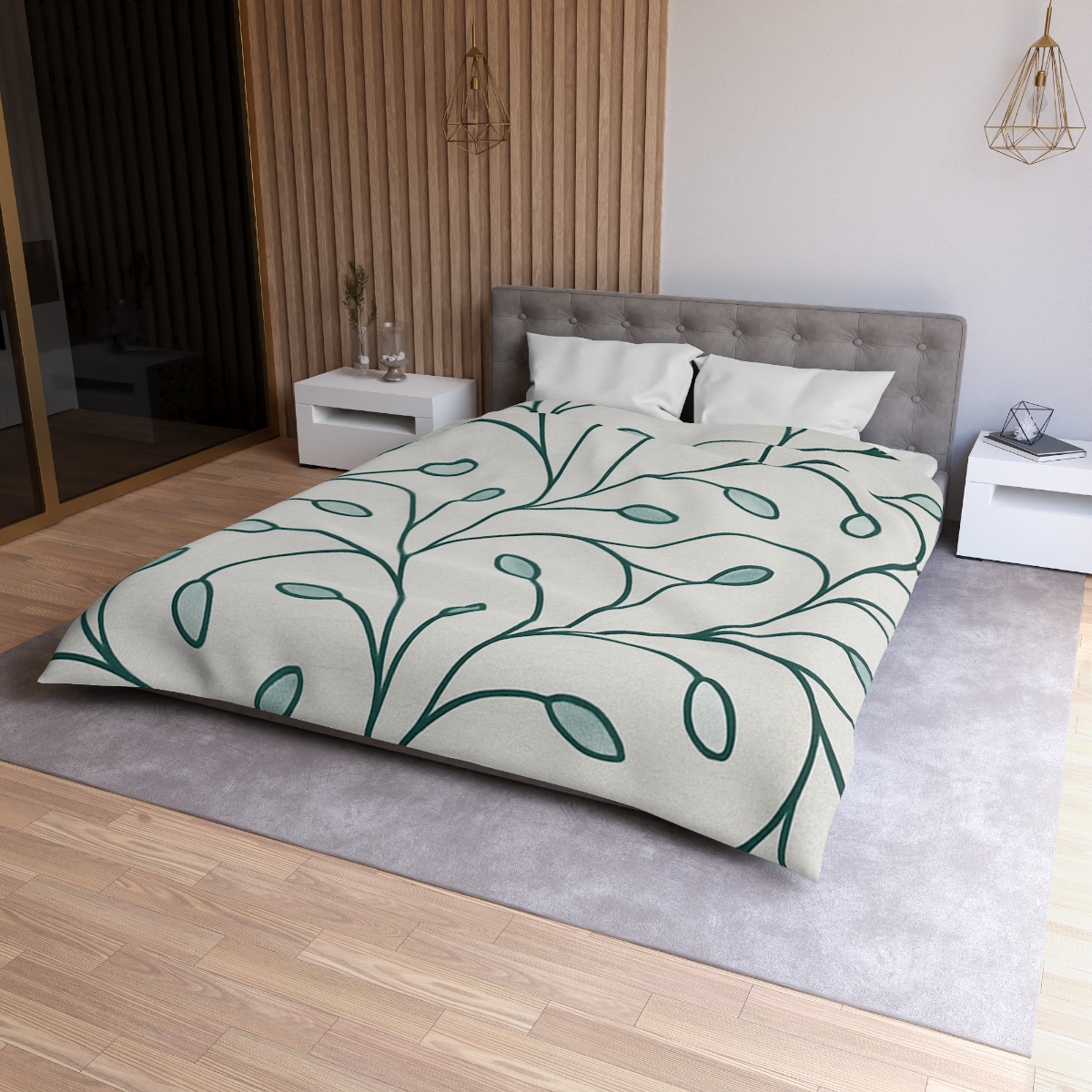 Vine Filament Network stylish duvet covers
