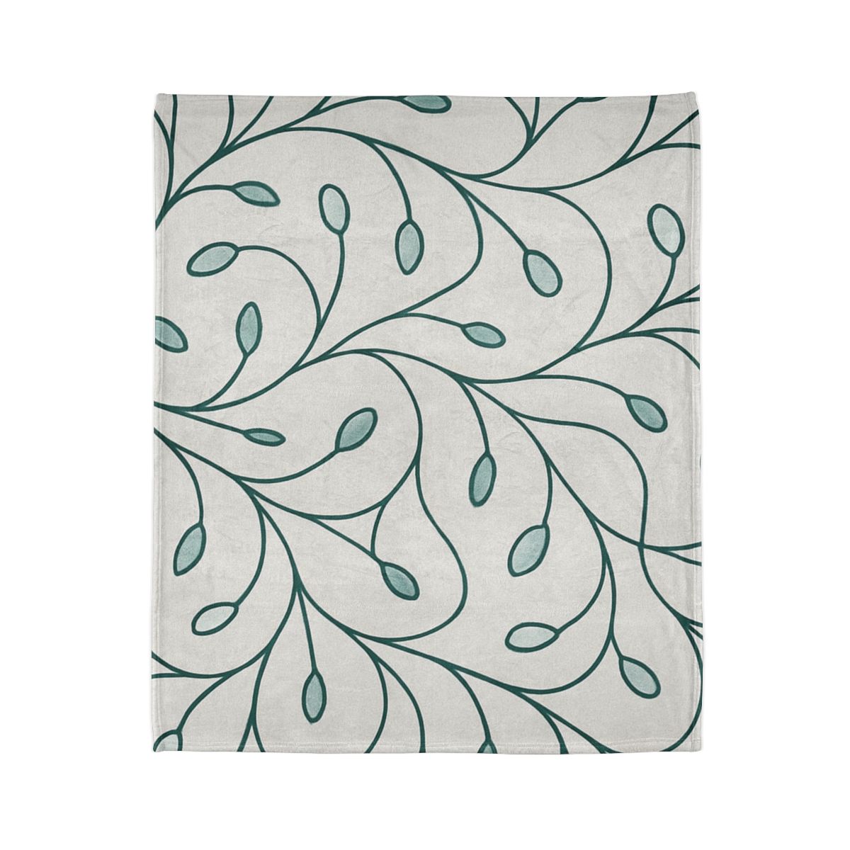 Vine Filament Network personalized cozy blankets