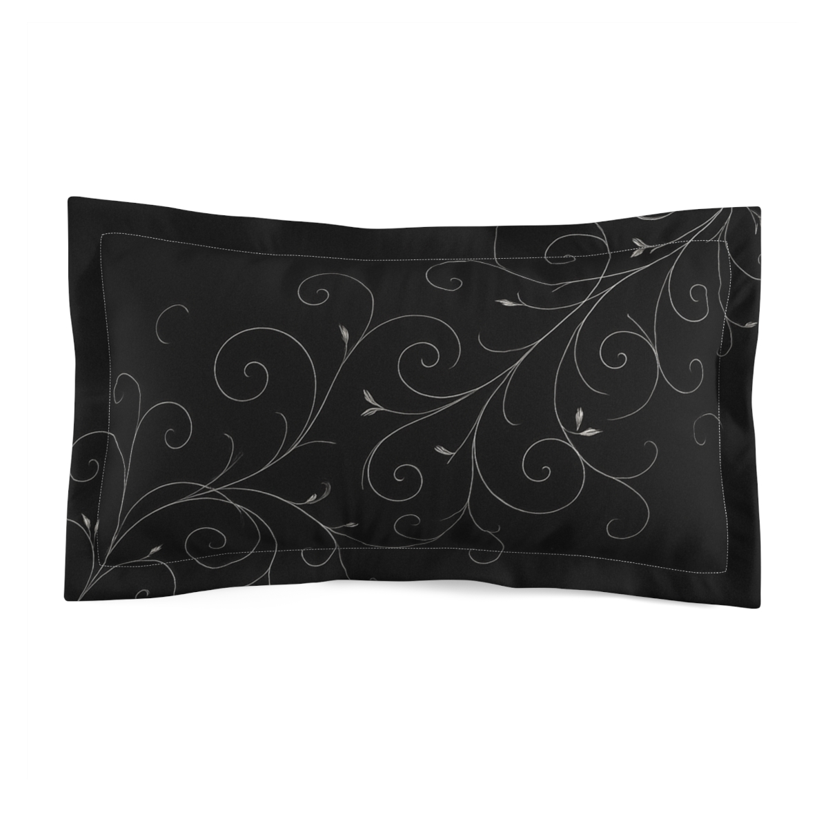 Vine Filigree Drift soft plush pillows