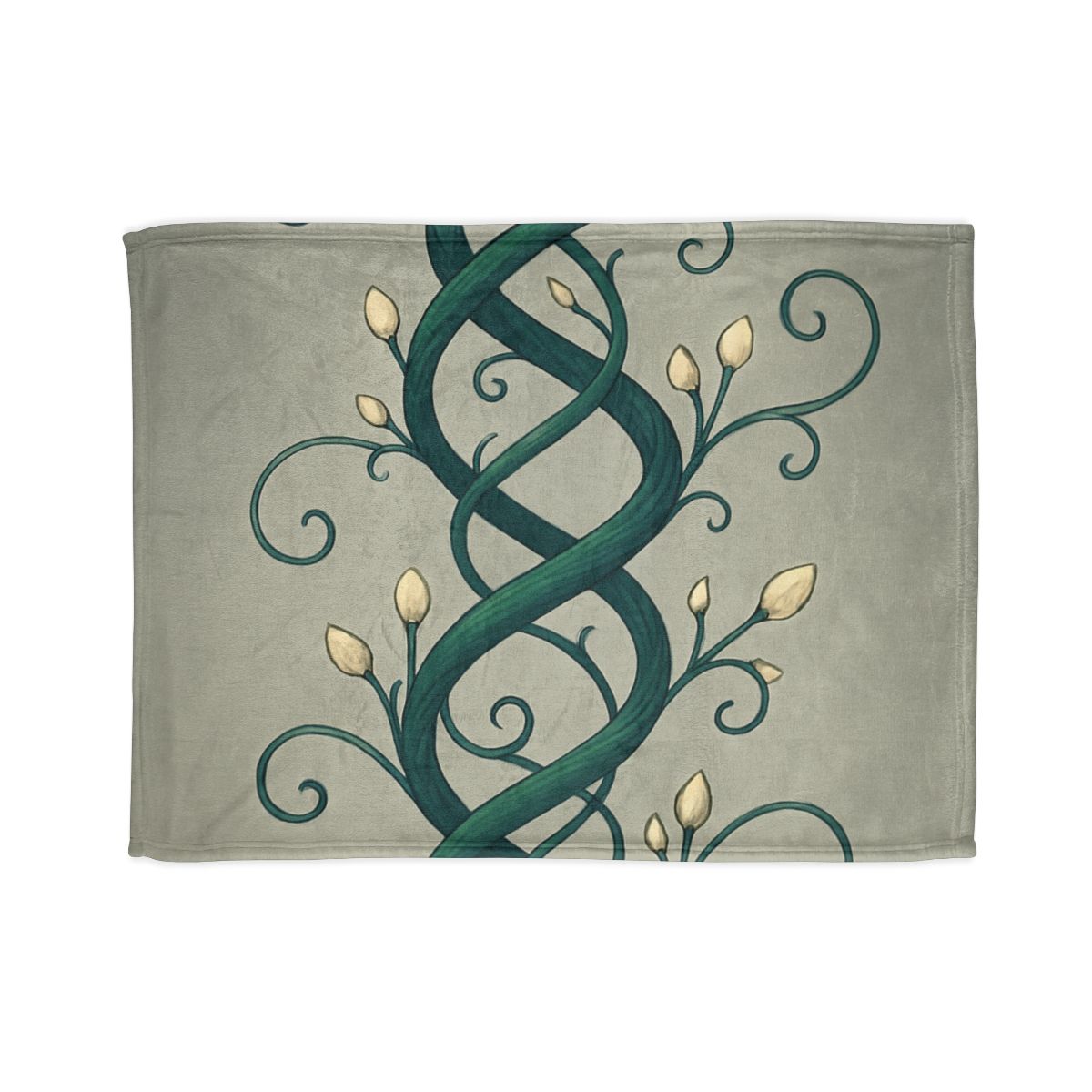 Vine Helix Tangle stylish throw blankets