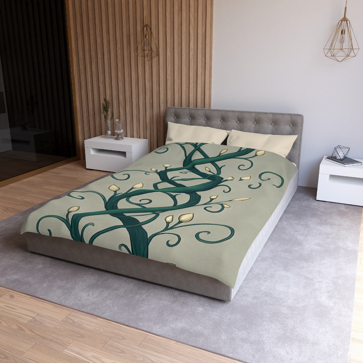 Vine Helix Tangle trendy bedroom duvets