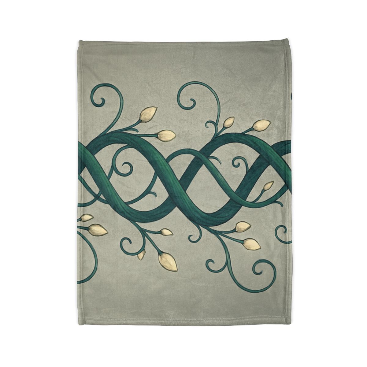 Vine Helix Tangle stylish throw blankets