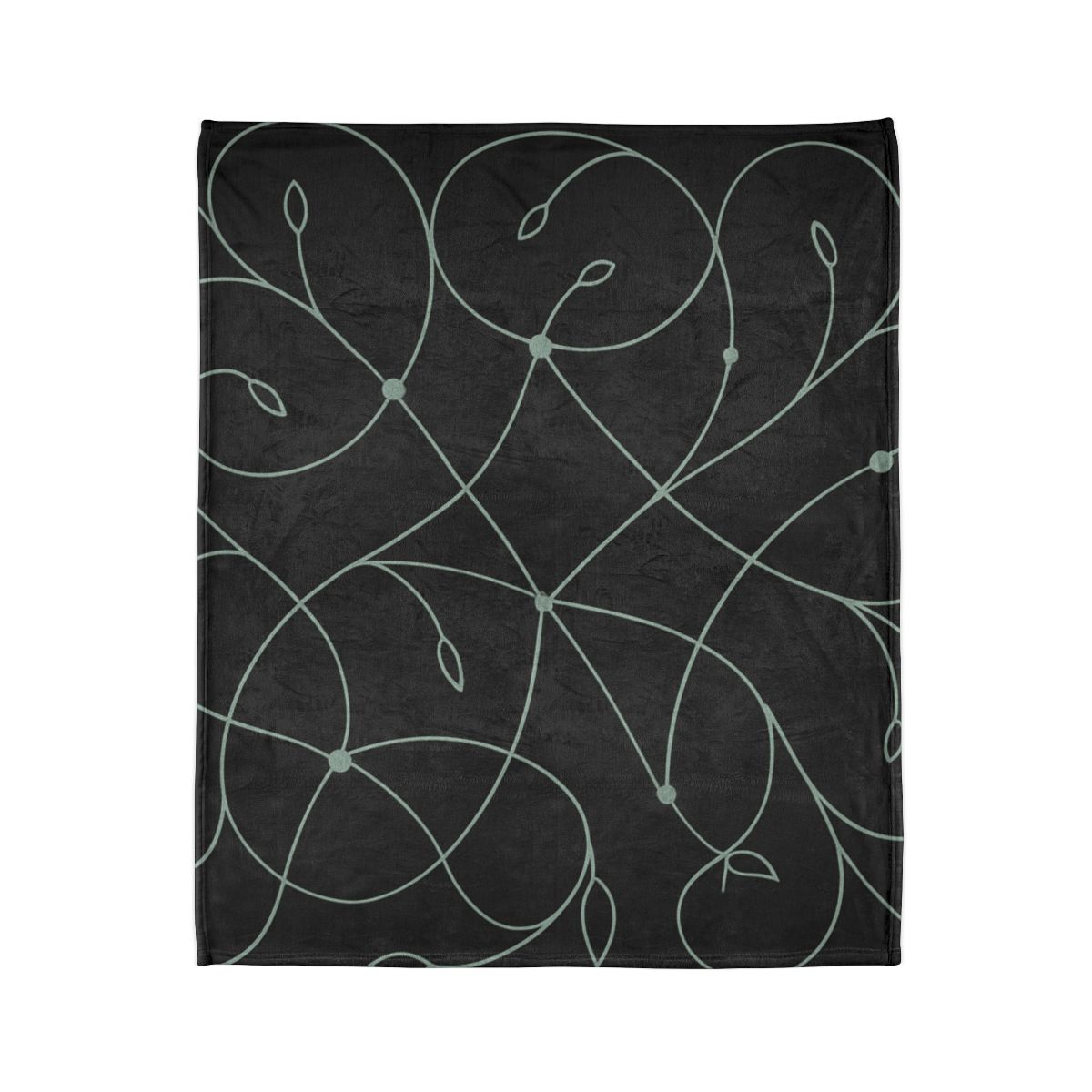 Vine Lattice Constellation Map designer printed blankets