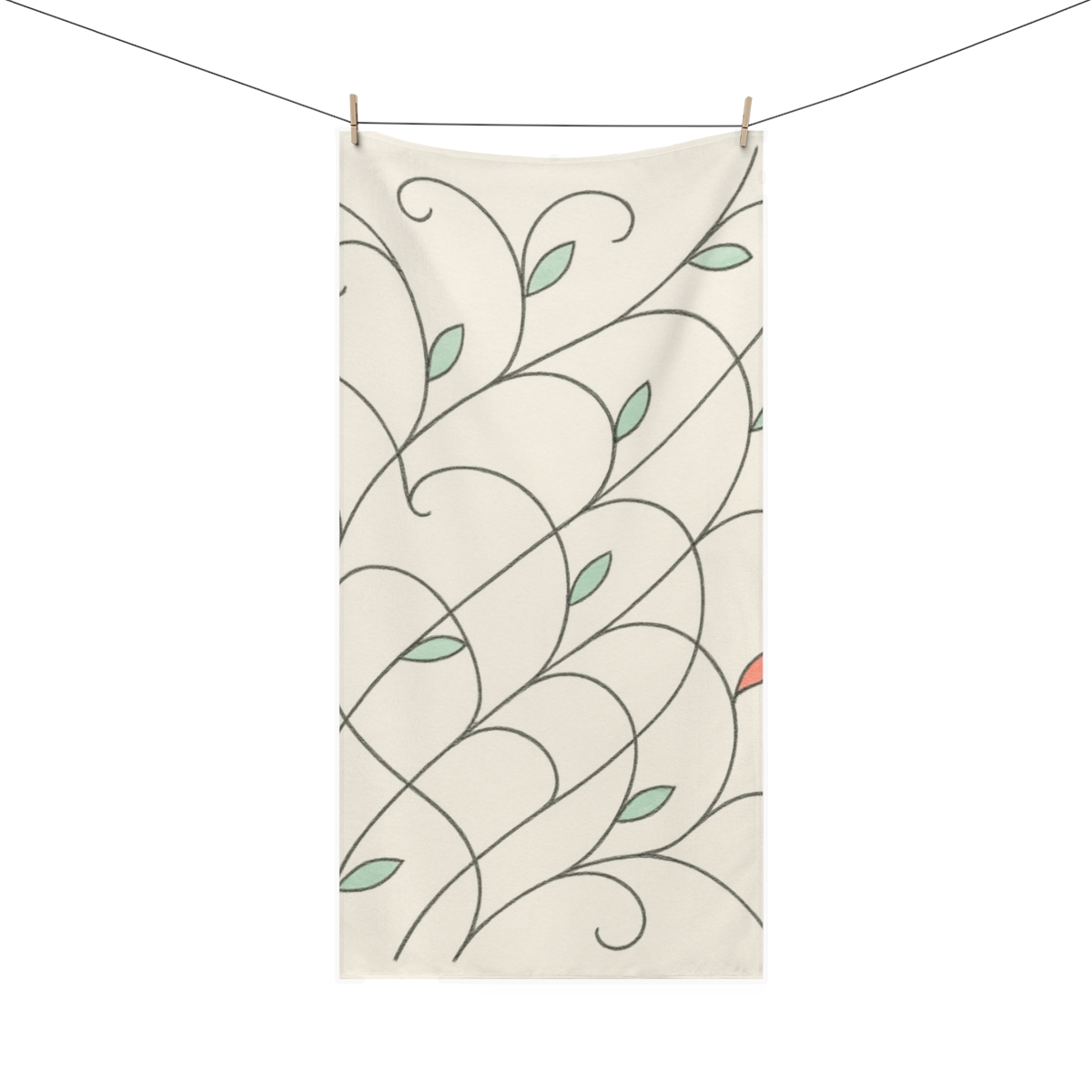 Vine Lattice Echo decorative home towelscustom towels