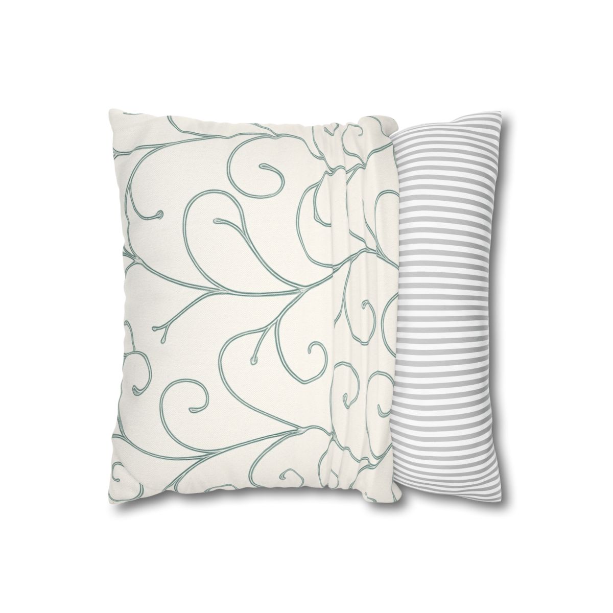 Vine Lattice Echo designer print pillow cases