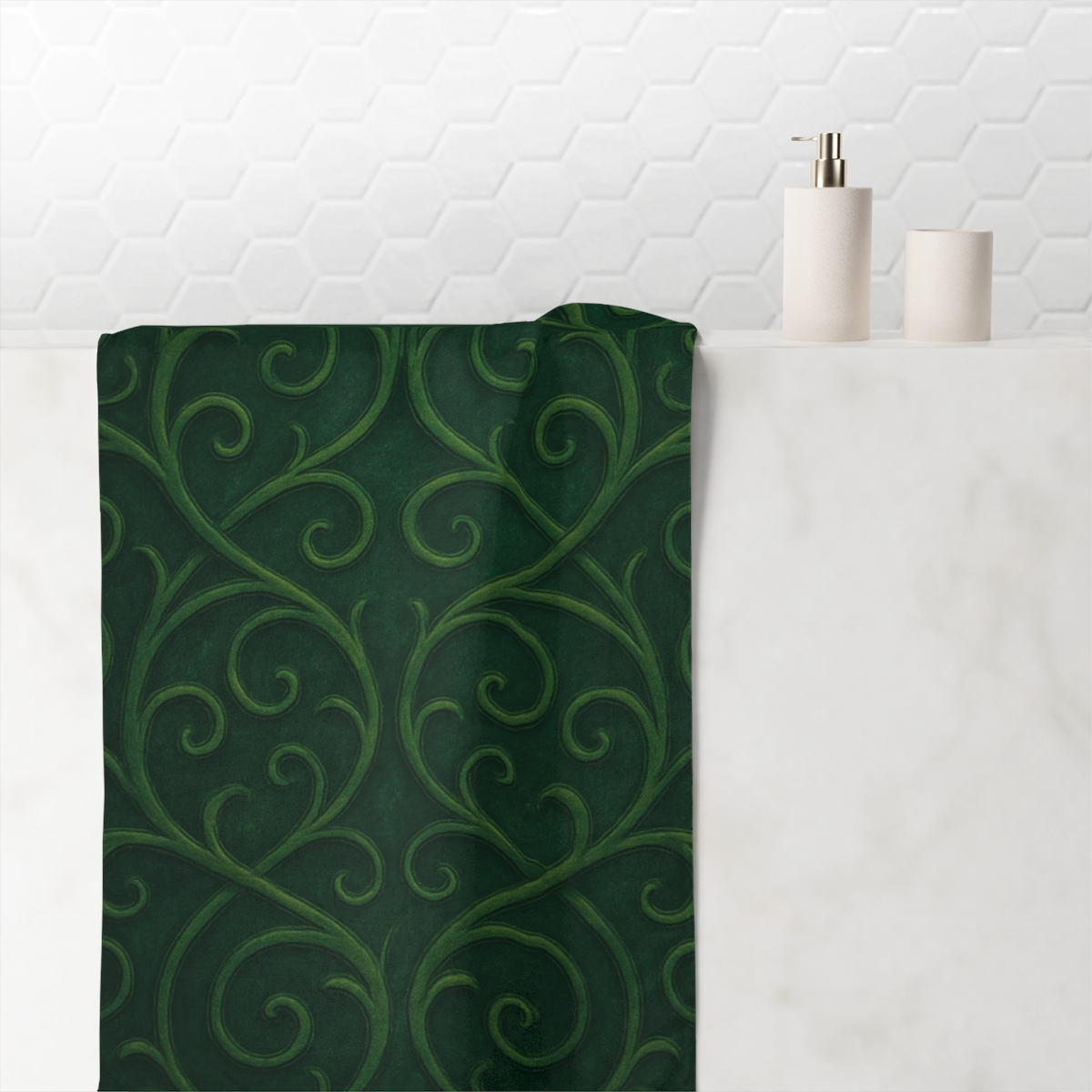 Vine Lattice Embrace stylish beach towels