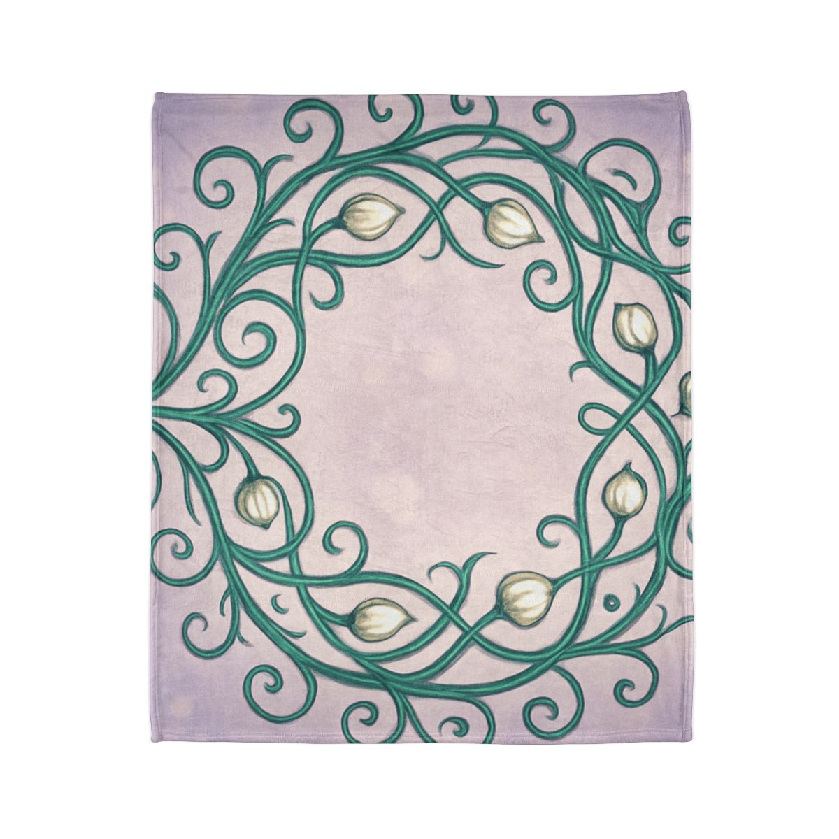 Vine Lattice Halo stylish throw blankets