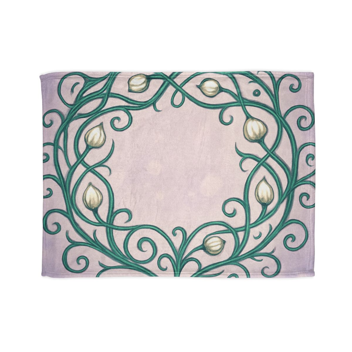 Vine Lattice Halo stylish throw blankets